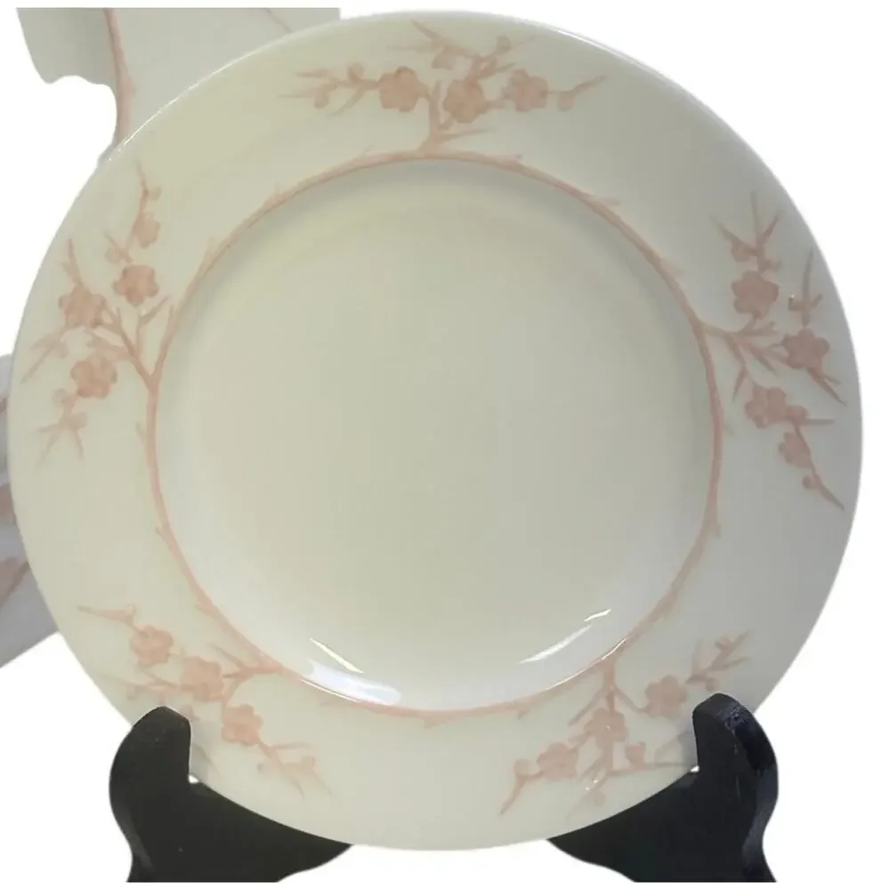 Spode Retired 1962-1964 'Geisha' Light Pink 5-Piece Place Setting-Rare-Excellent - Picture 9 of 10